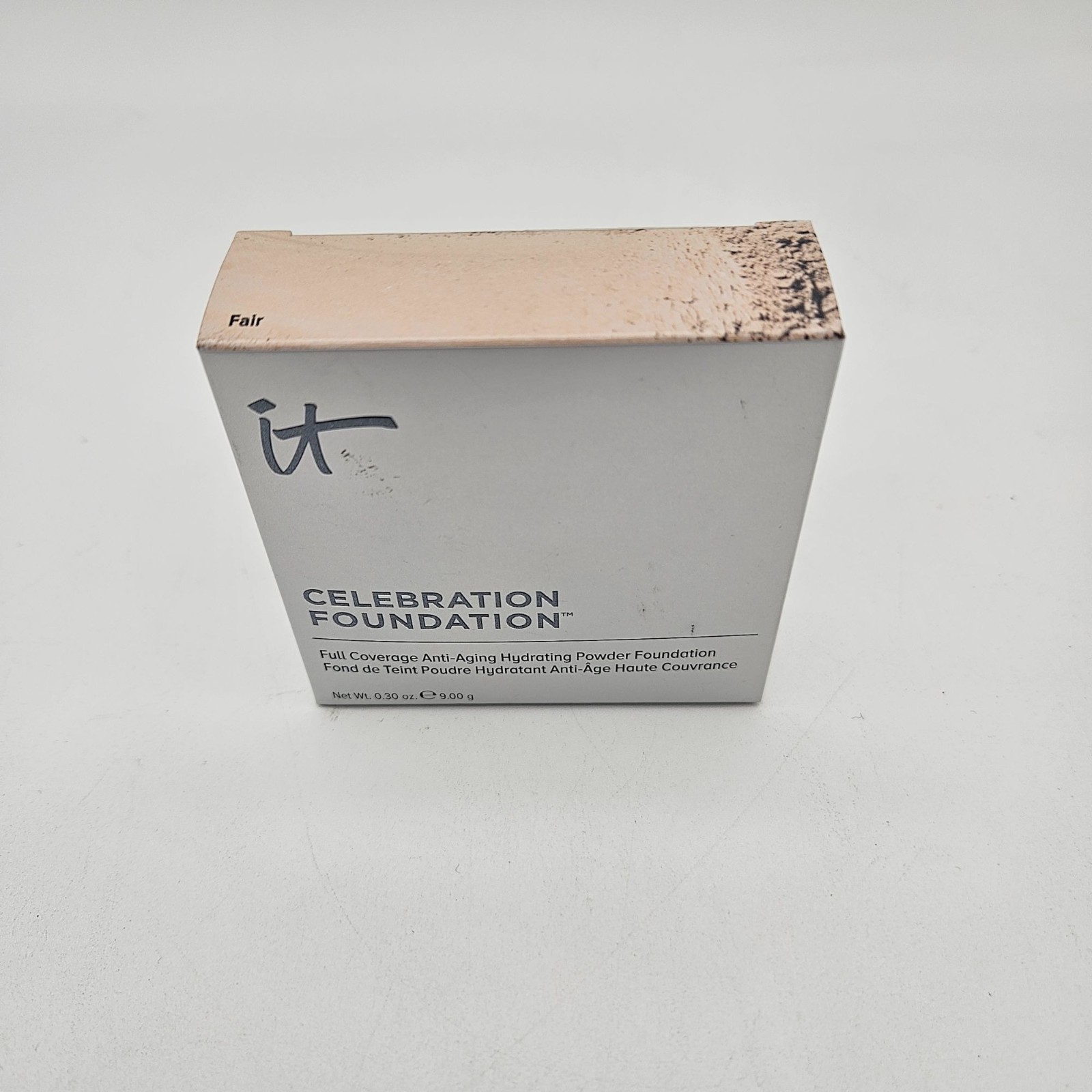 It Cosmetics Celebration Anti Aging Foundation Pressed Powder Fair .30 oz/9g NIB
