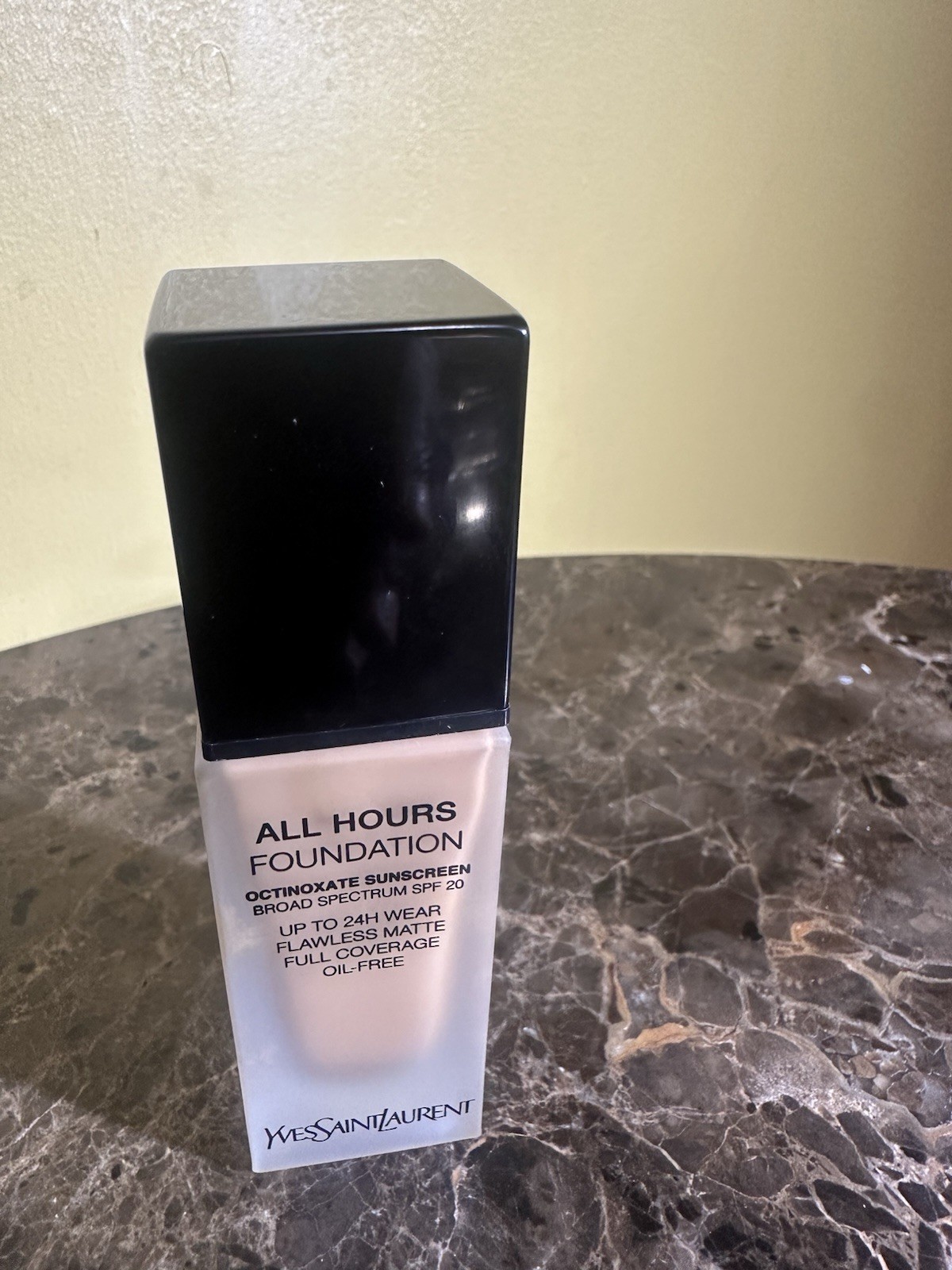 YSL ALL HOURS FOUNDATION FULL COVERAGE MATTE SPF 20 BD55 Warm TOFFEE 0.84 G500