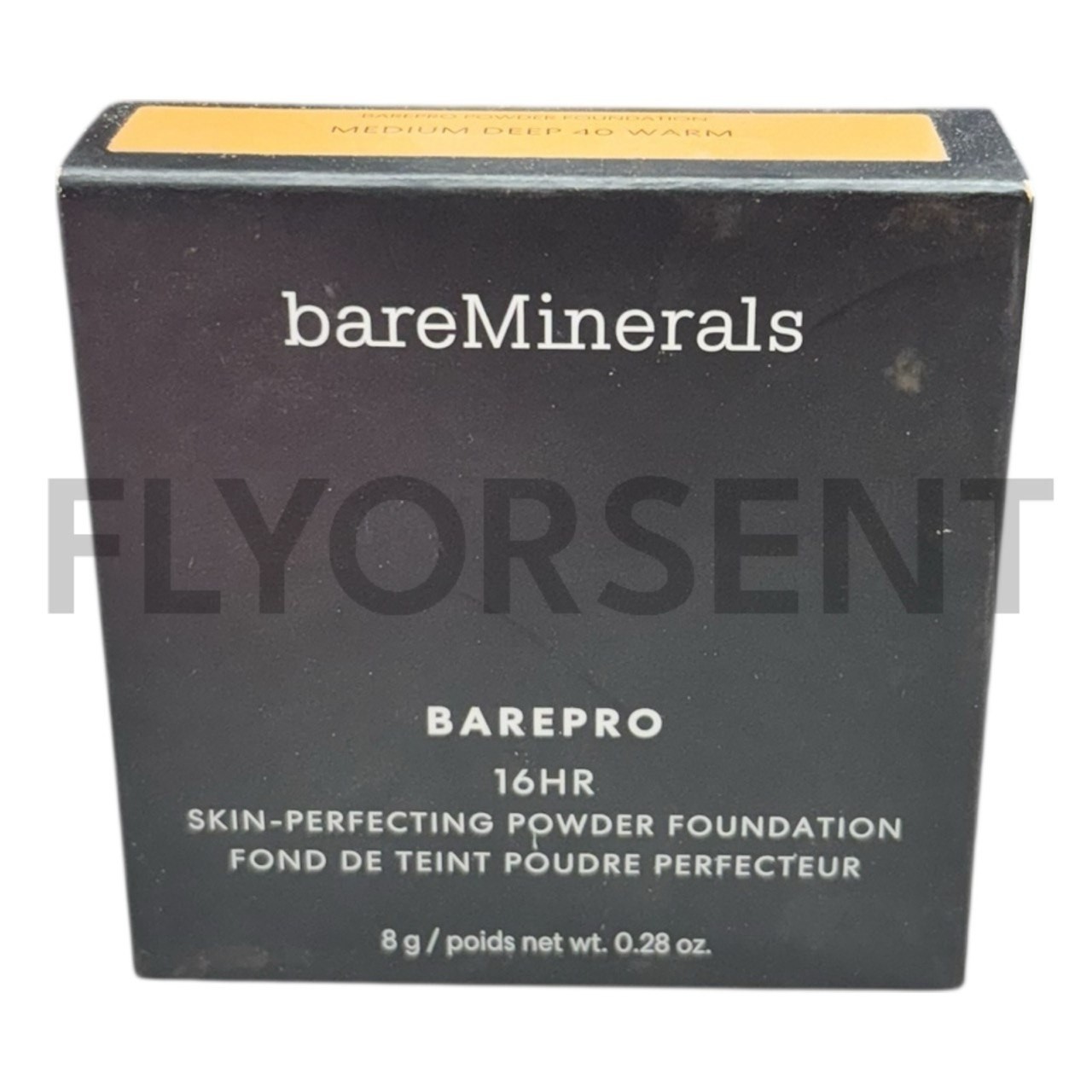 bareMinerals Barepro Powder Foundation 16hr Skin-Perfecting Medium Deep 40 Warm