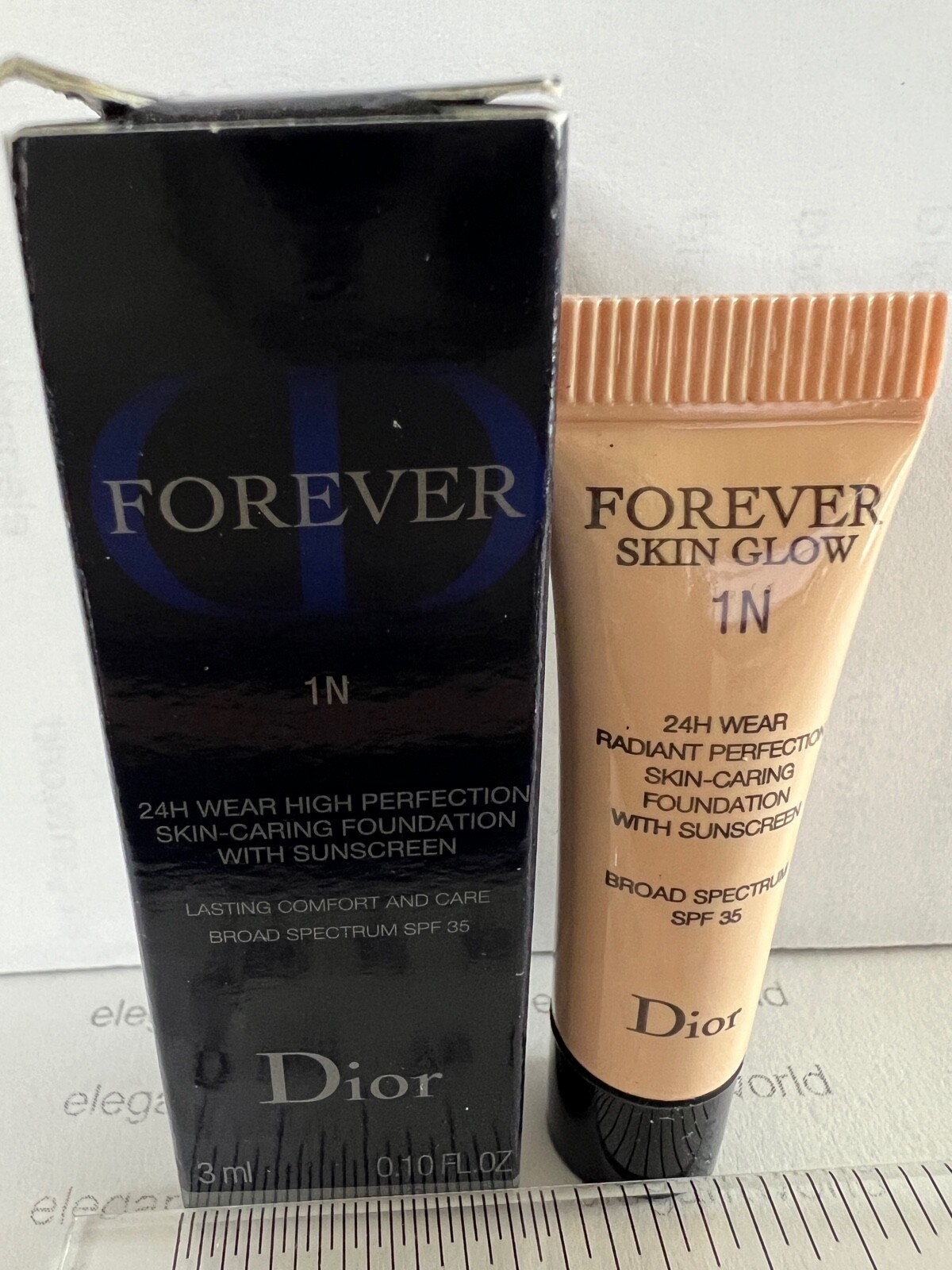 Dior Forever Skin Foundation w/Sunscreen Mini 0.10 oz/3ml NEW Authentic PICK 1