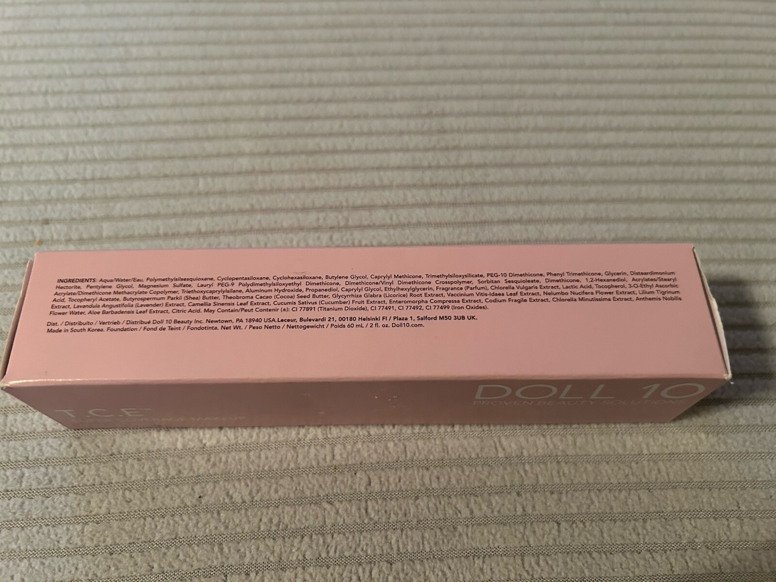 Doll 10 T.C.E. Super Coverage Makeup RICH 2 fl oz. / 60 mL ~ New in Box