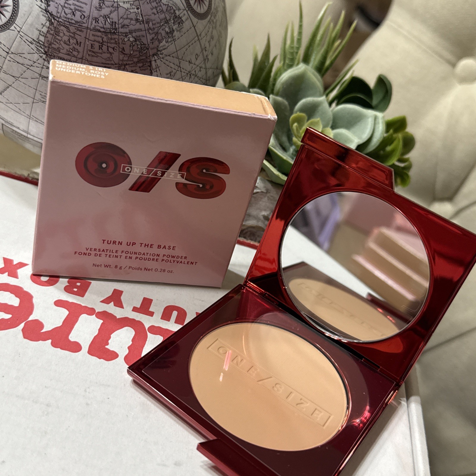 One Size Turn Up The Base Foundation Powder – MEDIUM 3 (R) – New in Box B