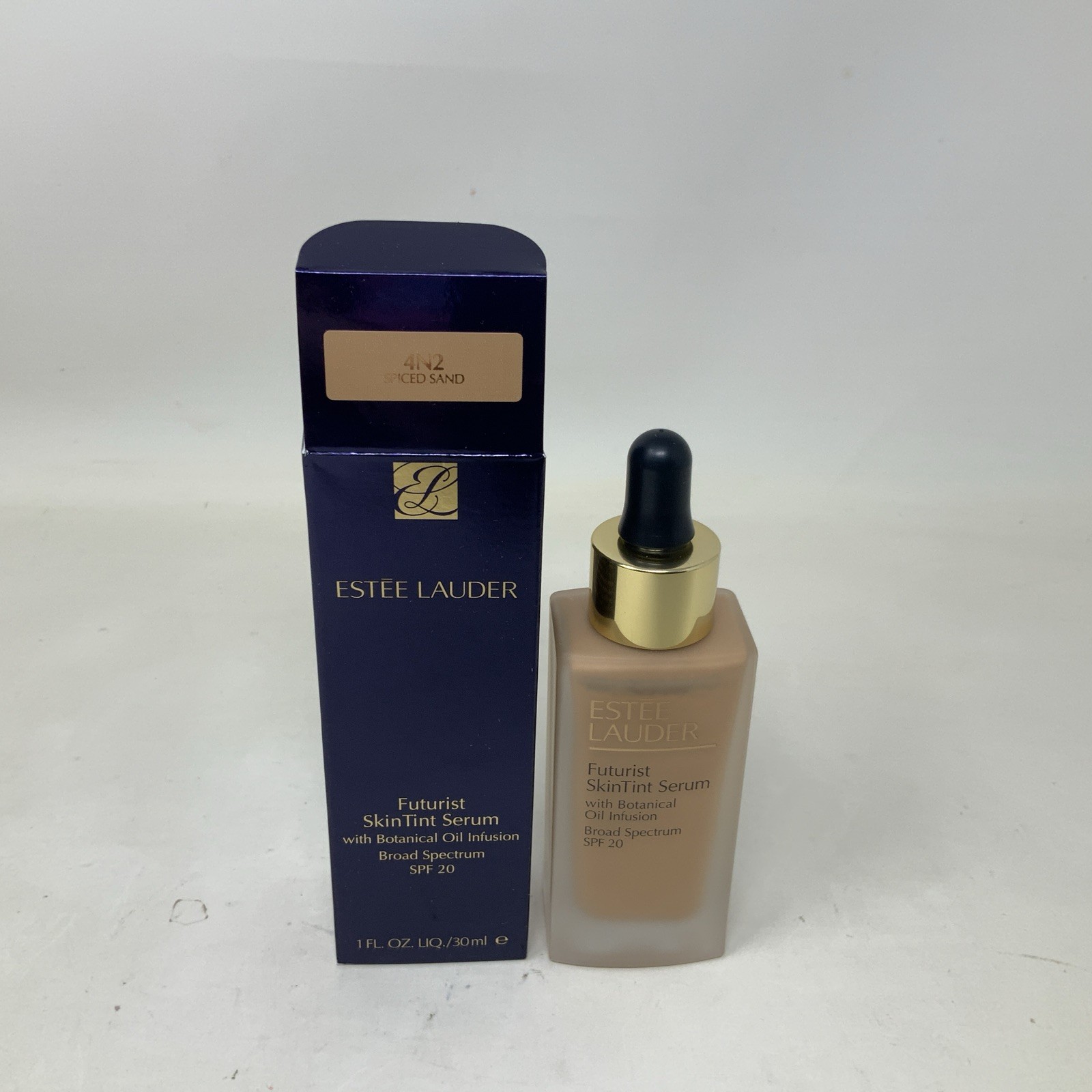 Estee Lauder Futurist Skin tint Serum Foundation – 4N2 Spiced Sand – 1 Fl Oz