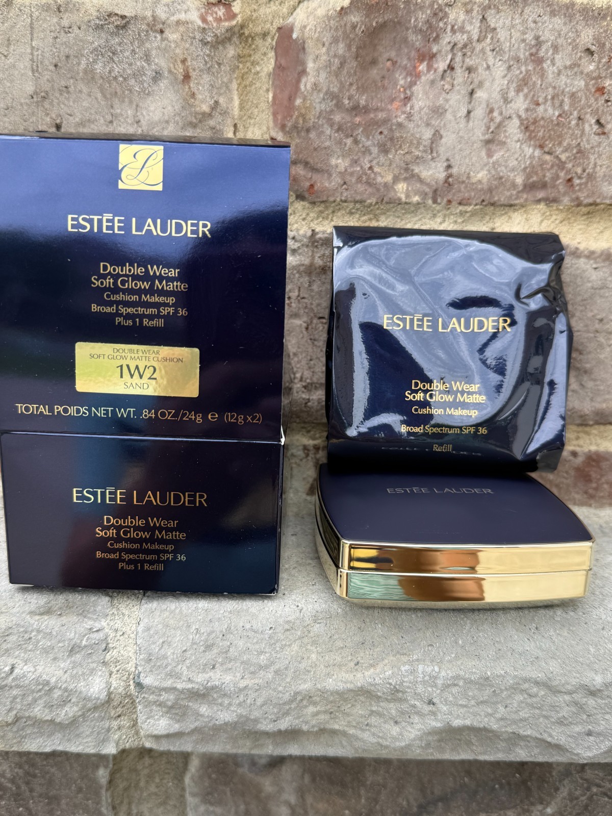 Esstee Lauder Double Wear Soft Glow Matte Cushion Makeup Plus Refill Choose Your