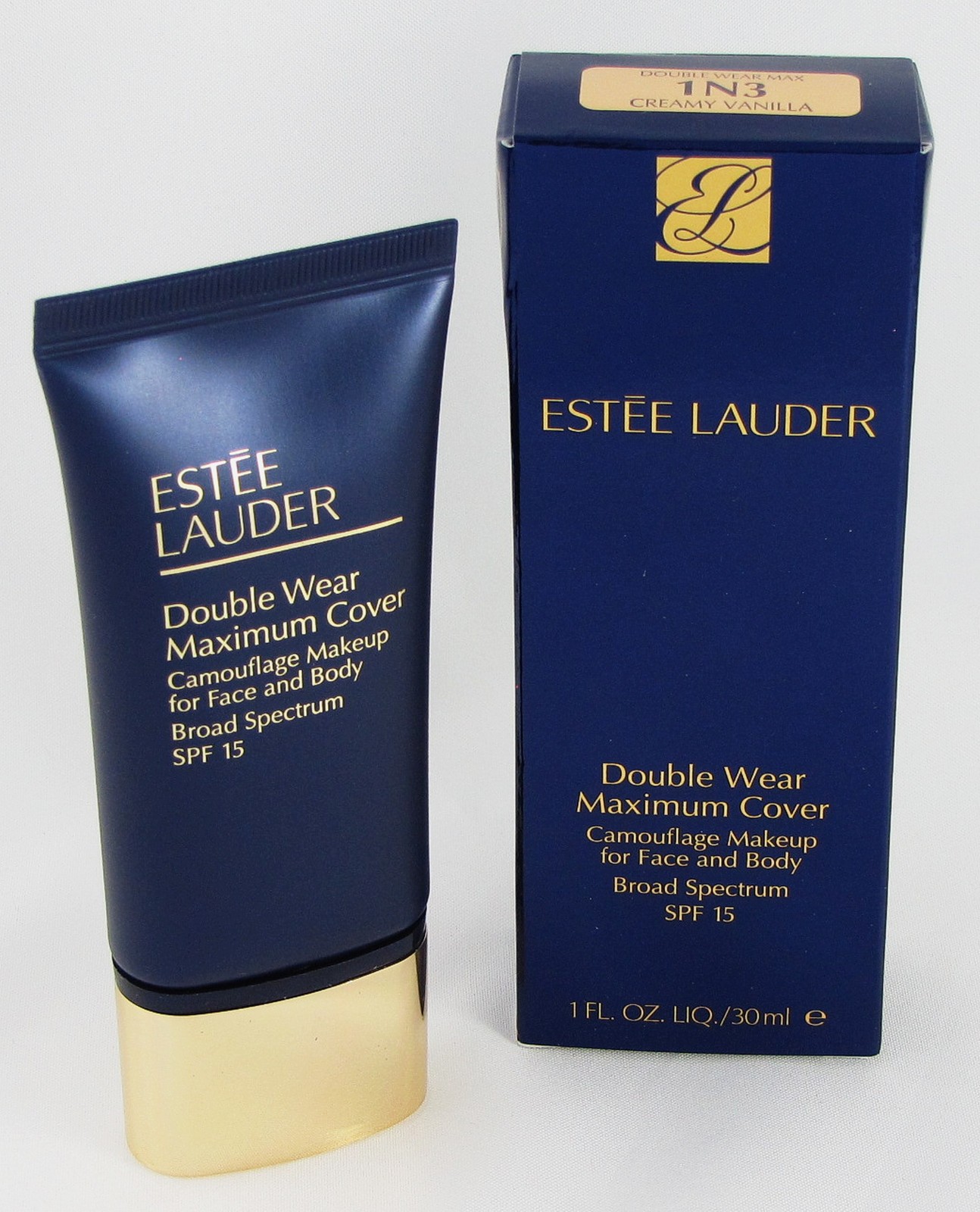 Estee Lauder CREAMY VANILLA 1N3 Double Max Cover Camouflage Makeup NIB SPF15