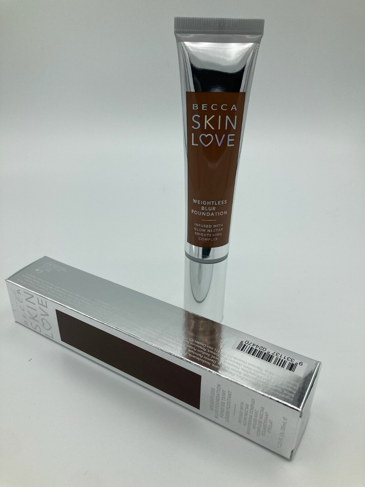 Becca Skin Love Weightless Blur Foundation Espresso 1.23 oz / 35 ml New Box