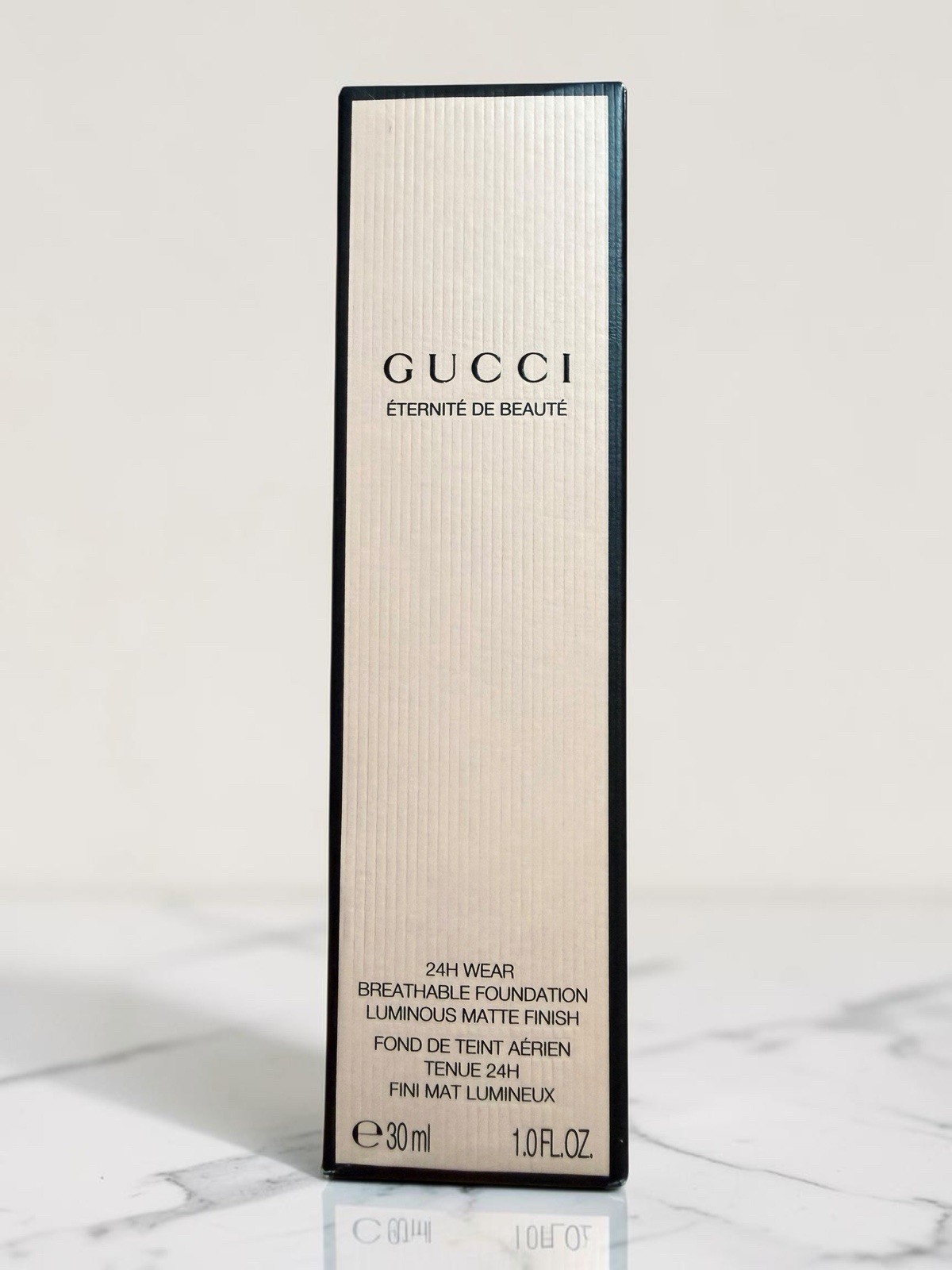Gucci 24H Wear Breathable Foundation~Matte Finish~ Fair 134C NIB 30ml