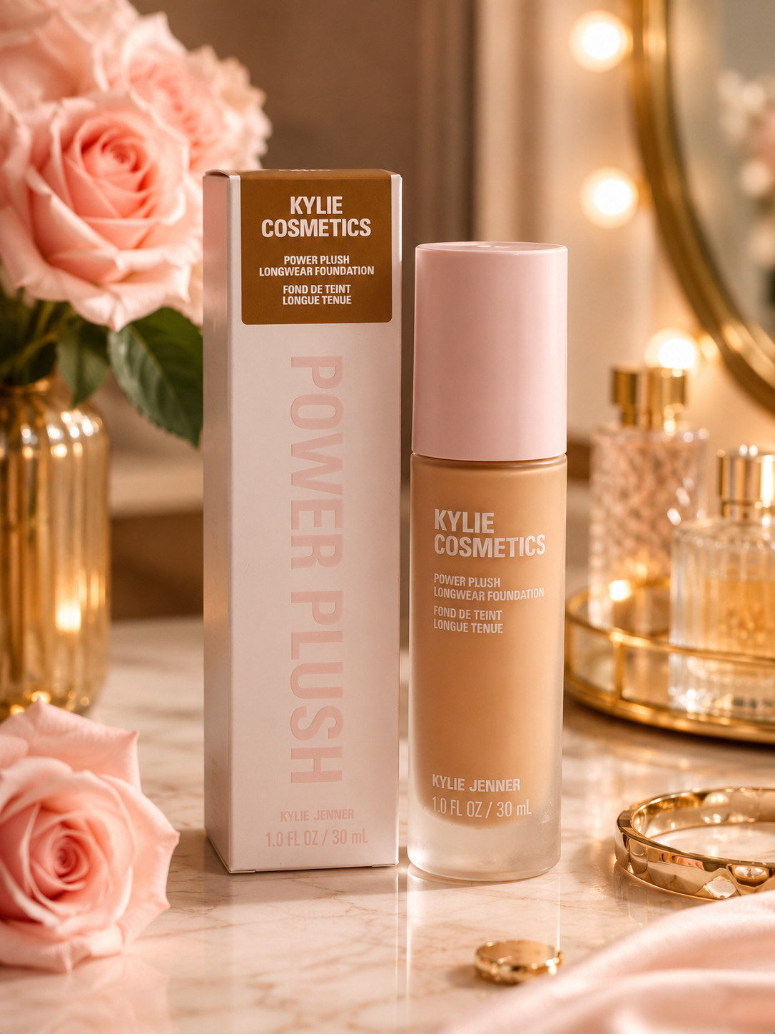Kylie Cosmetics Power Plush Longwear Foundation 1.0 oz / 30ml
