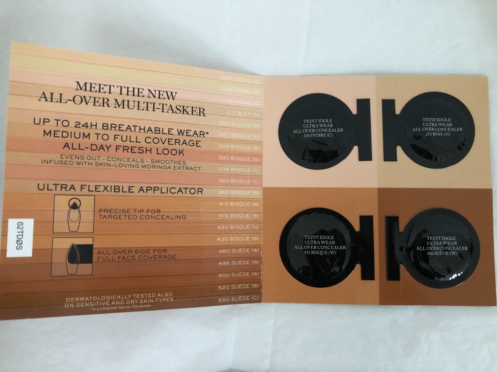 9 PCS Assorted Foundation + Primer + Concealer Lancome Laura Mercier NARS Stila