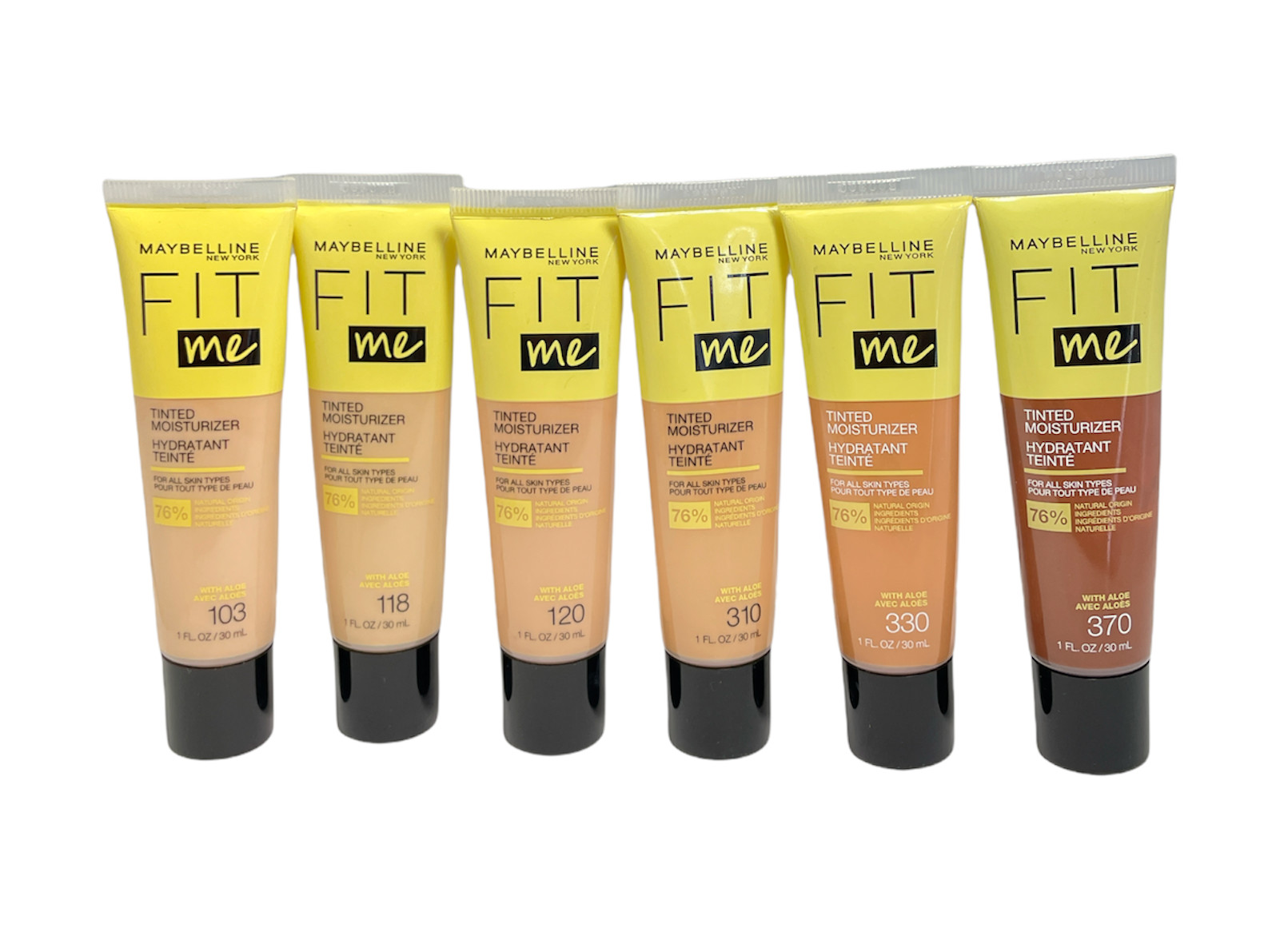 Maybelline Fit Me Tinted Moisturizer For All Skin Types 1oz./30ml New; You Pick!