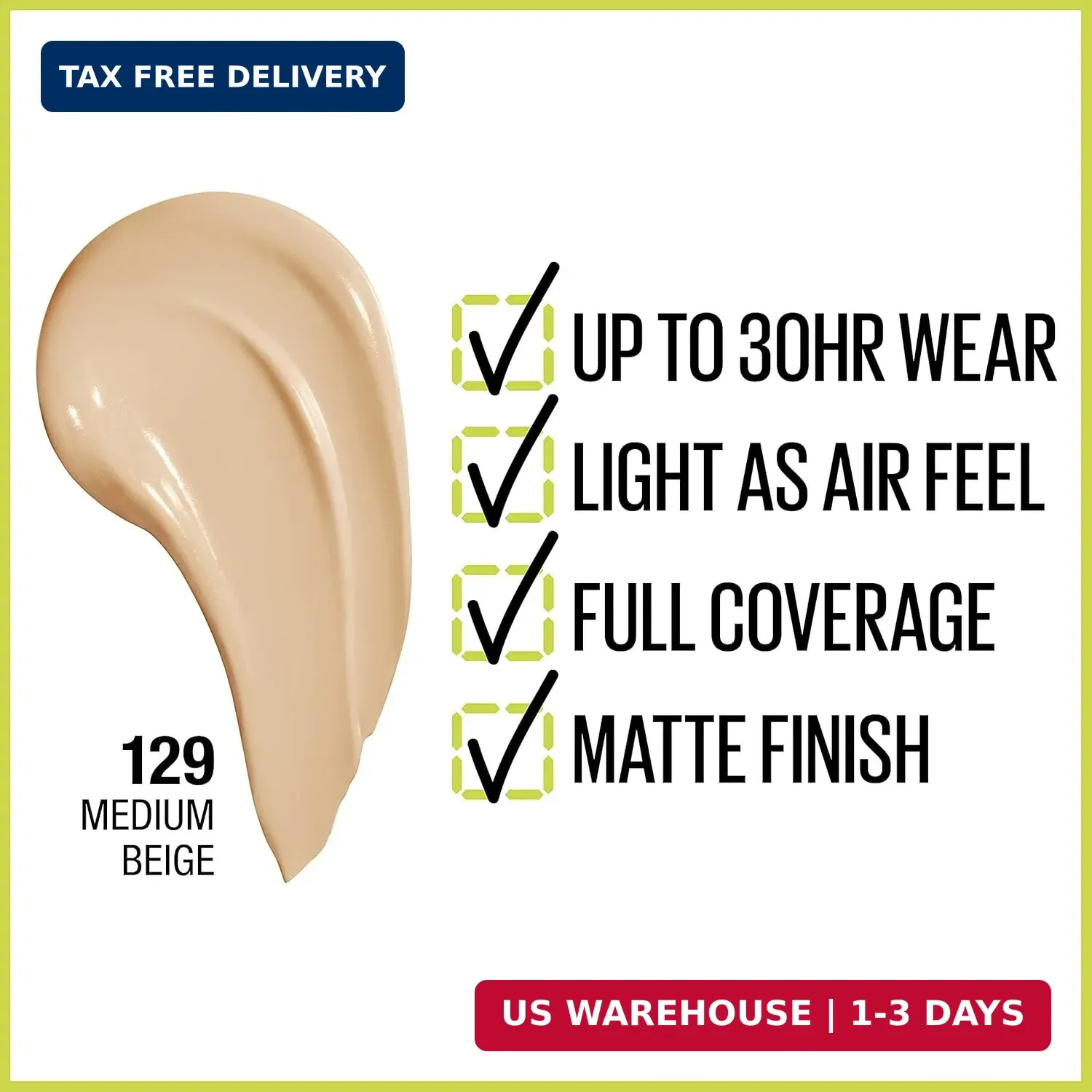 Super Stay Full Coverage Liquid Foundation Active Wear Makeup