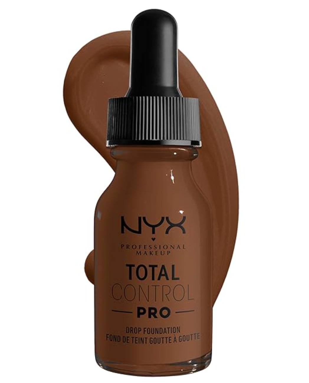 2 NYX Total Control Pro Drop Foundation COCOA 21 & MOCHA 19 NEW