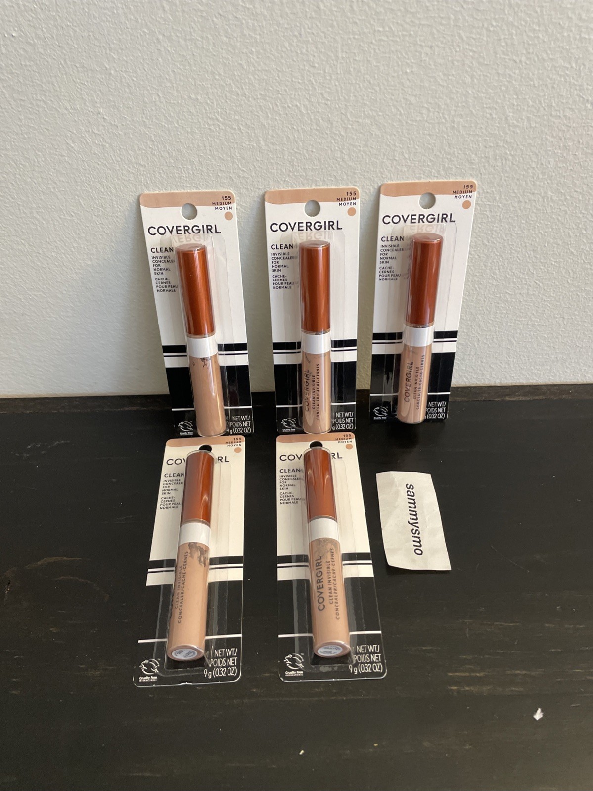 Covergirl Clean Invisible Concealer For Normal Skin #155 Medium x5 ***