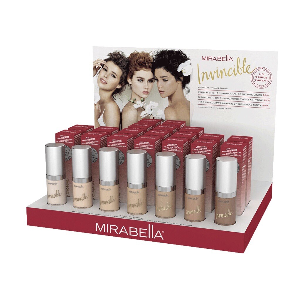 Mirabella Invincible Anti-Aging Serum Foundation …Choose Shade…