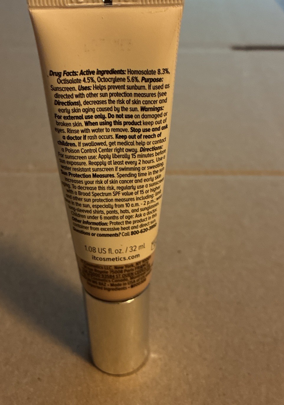 It Cosmetic Your Skin But Better CC+ Nude Glow SPF40 – Medium 11/25 FULL SIZE