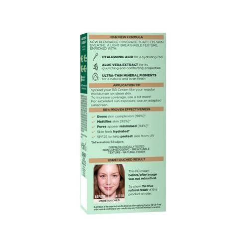 Light BB Cream Foundation with Moisturizer and Sun Protection 1.69 Fl Oz
