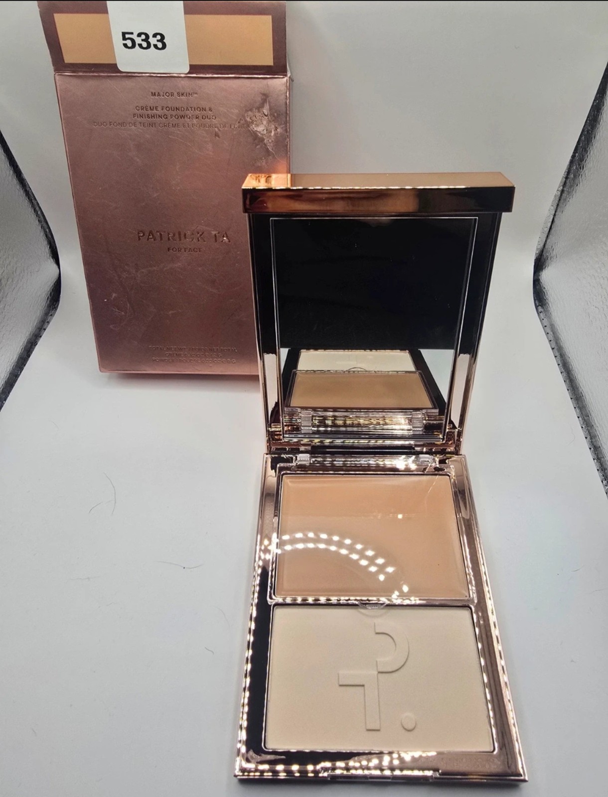 Patrick Ta Major Skin Creme Foundation & Finishing Powder Duo Shade Fair 2