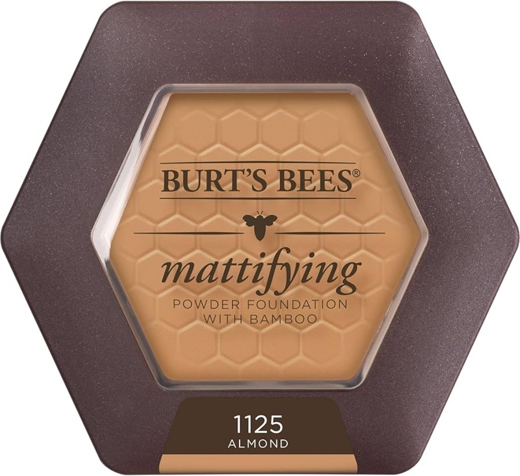 Burt’s Bees 100% Natural Origin Mattifying Powder Foundation 1125 Almond Retired