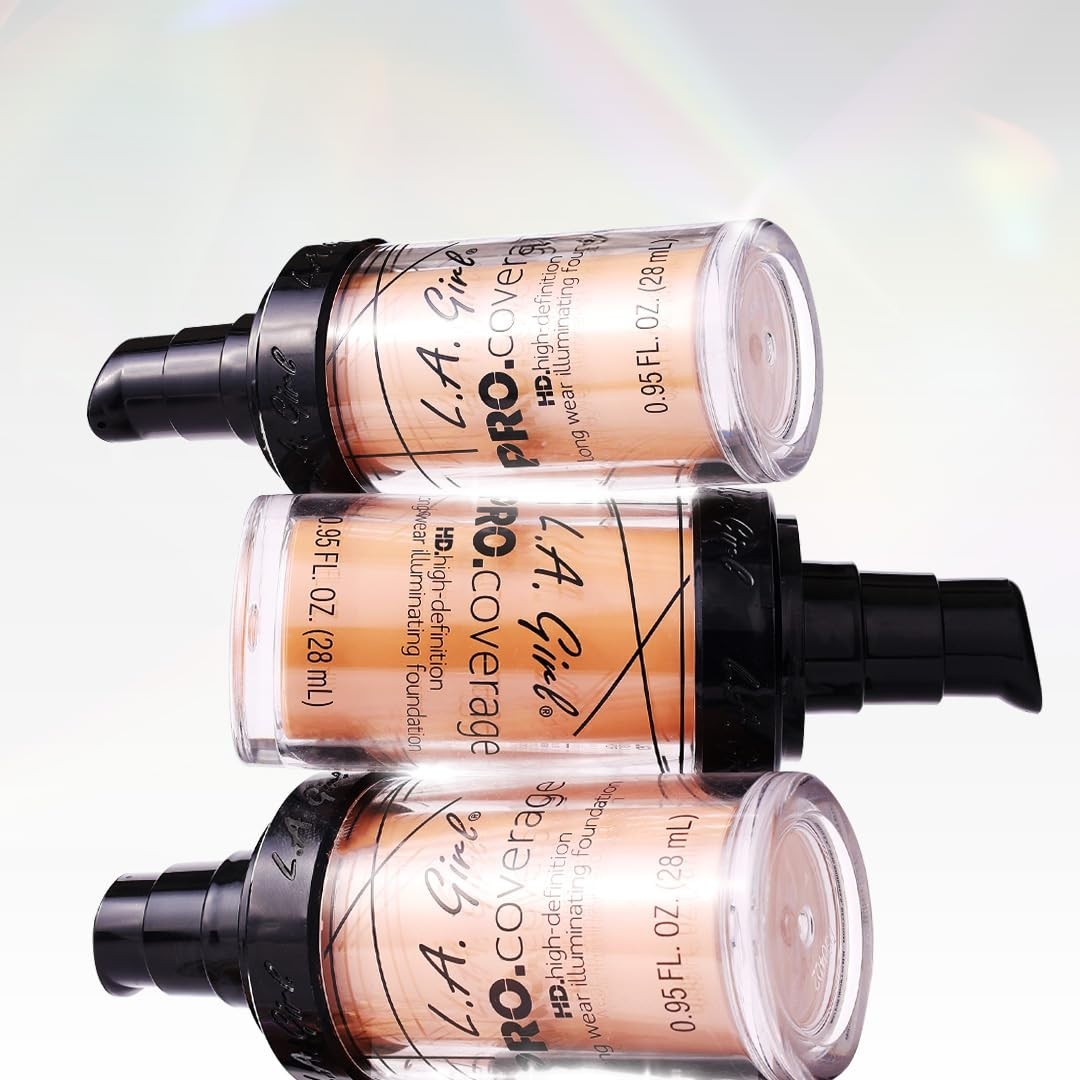 Flawless Glow Pro Coverage Foundation, Nude Beige, 0.95 Fl Oz – All Skin Types