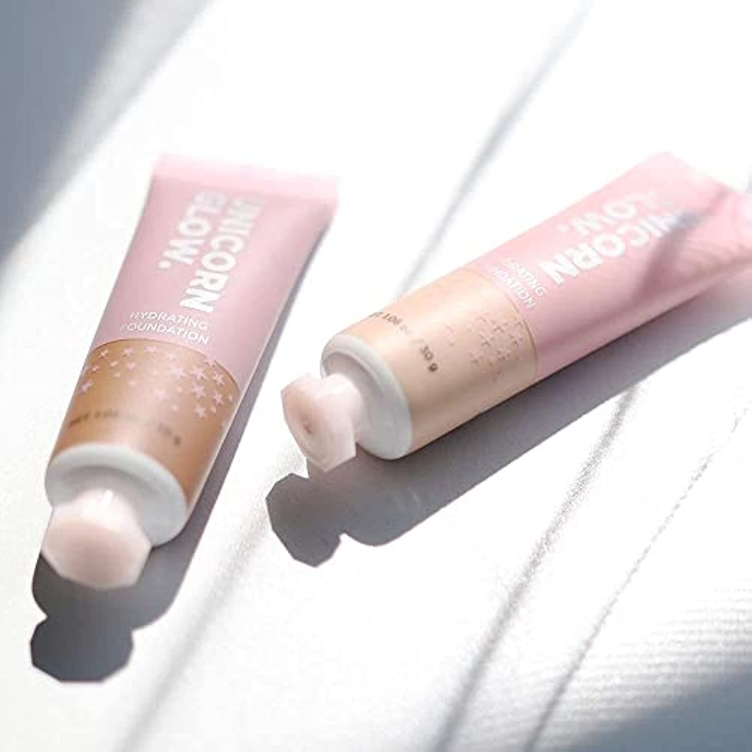UNICORN GLOW HYDRATING FOUNDATION #9 TOFFEE Collagen Serum + Hyaluronic Acid +
