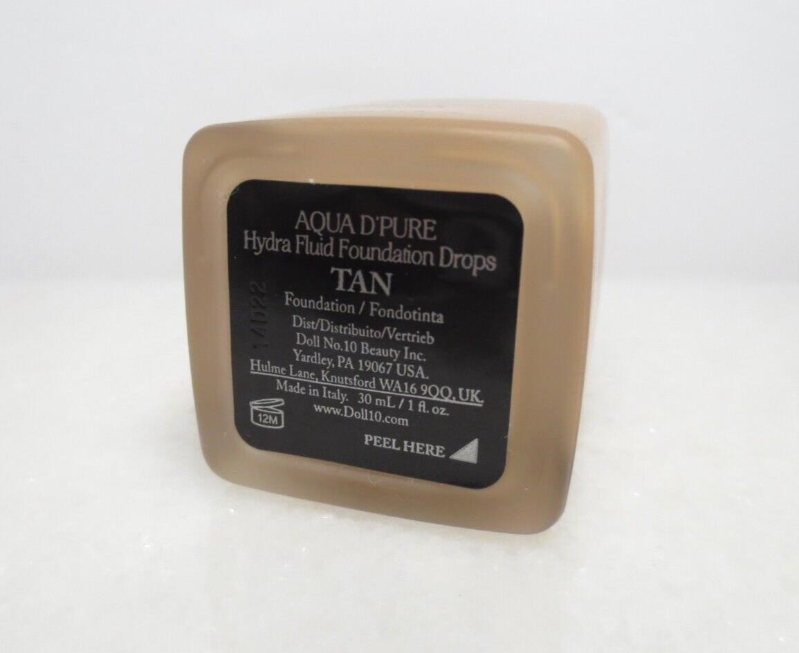 DOLL10 HYDRAFLUID FOUNDATION DROPS SHADE TAN – 1 OZ