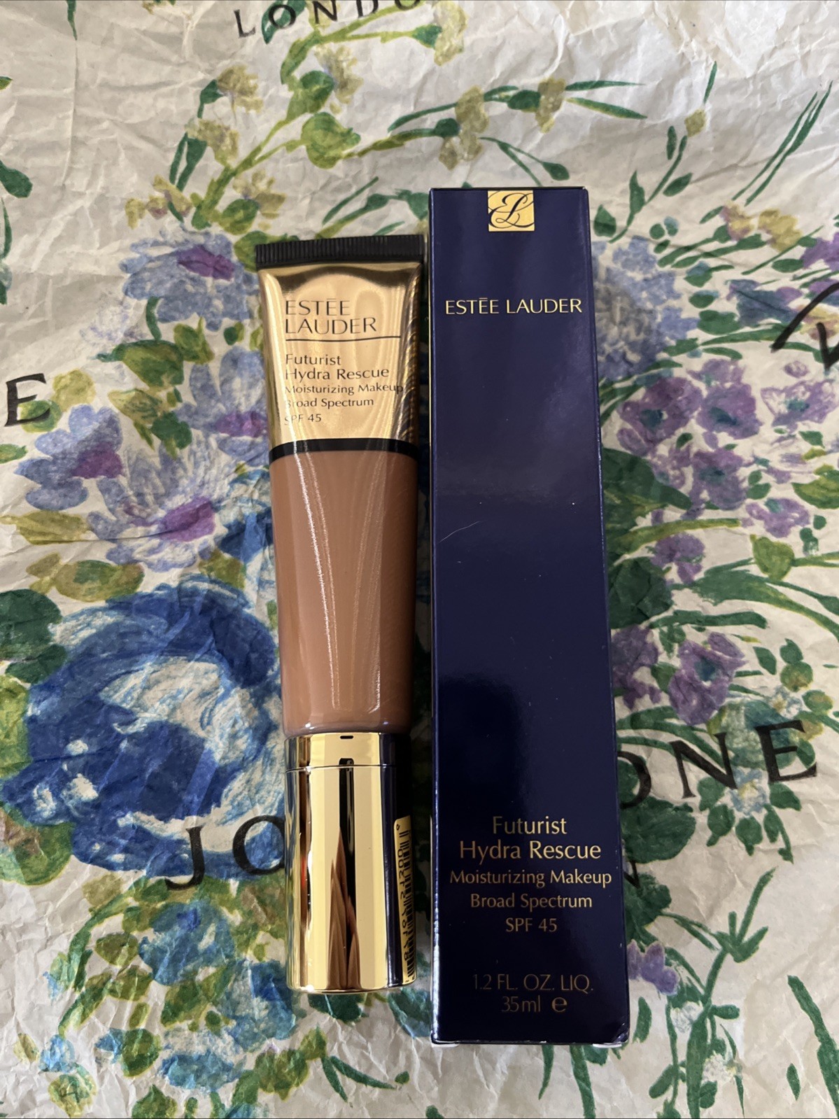 Estee Lauder Futurist Hydra Rescue Moisturizing Makeup SPF 45 (5N2) 1.2oz/35ml