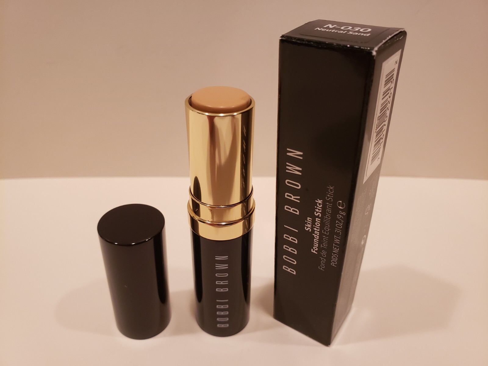 Bobbi Brown ~ Skin Foundation Stick ~ N-030 Neutral Sand ~ 0.31 oz ~ NIB