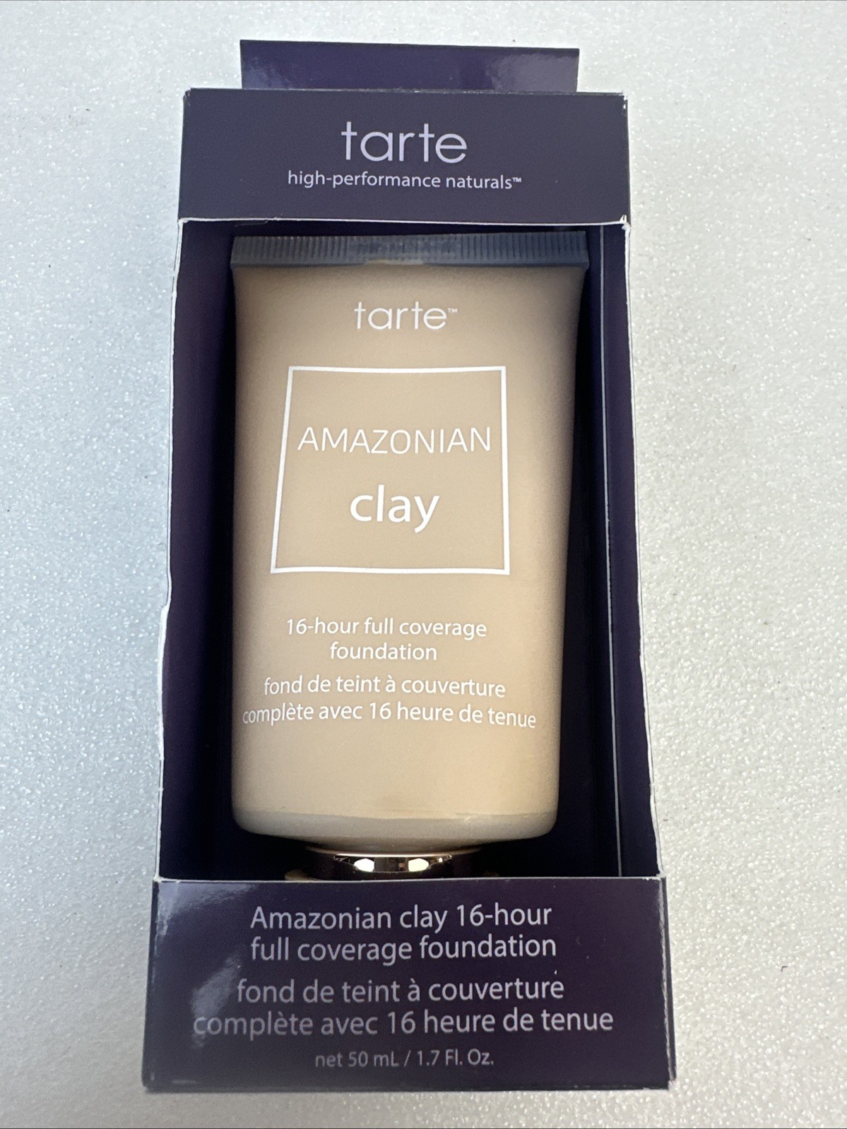 tarte Amazonian clay 16-hour full coverage foundation-Light Medium Golden 28G-