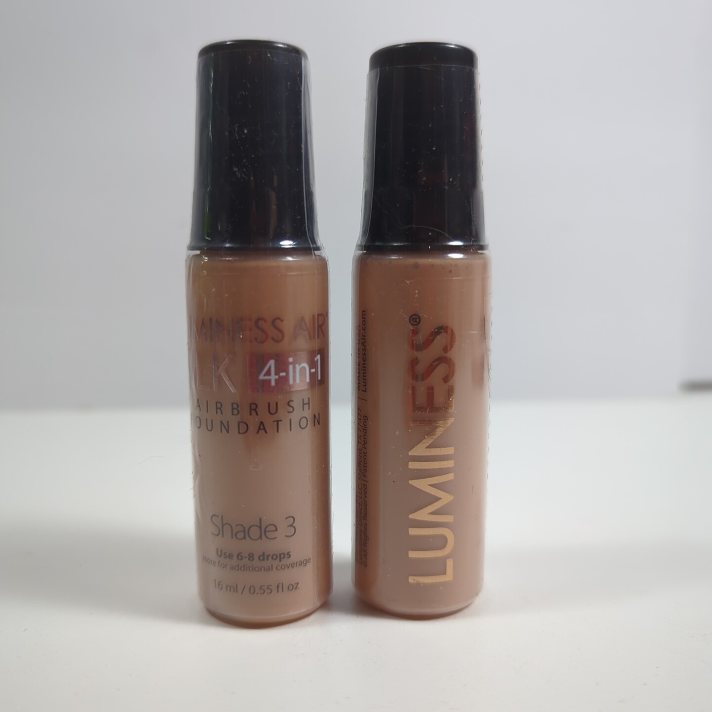 Luminess Air Silk 4 In 1 Airbrush Foundation Shade 3 Oil Free Hypoallergenic USA