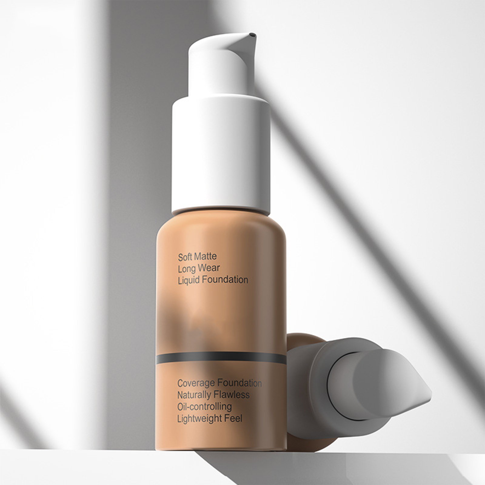 1Pcs 30ml For Base Makeup Matte Conceals Pores Liquid Foundation Long Wear