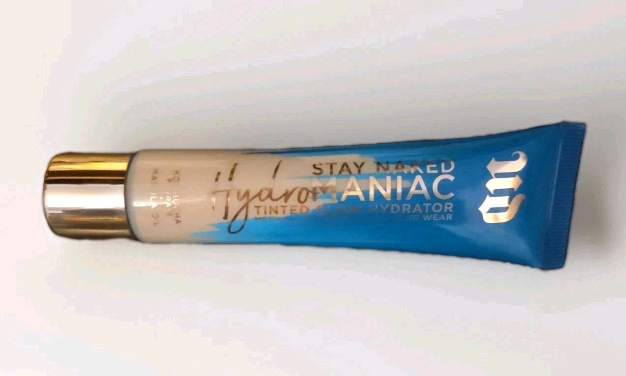 URBAN DECAY STAY NAKED HYDROMANIAC TINTED GLOW HYDRATOR 10 ULTRA FAIR 1.1 OZ