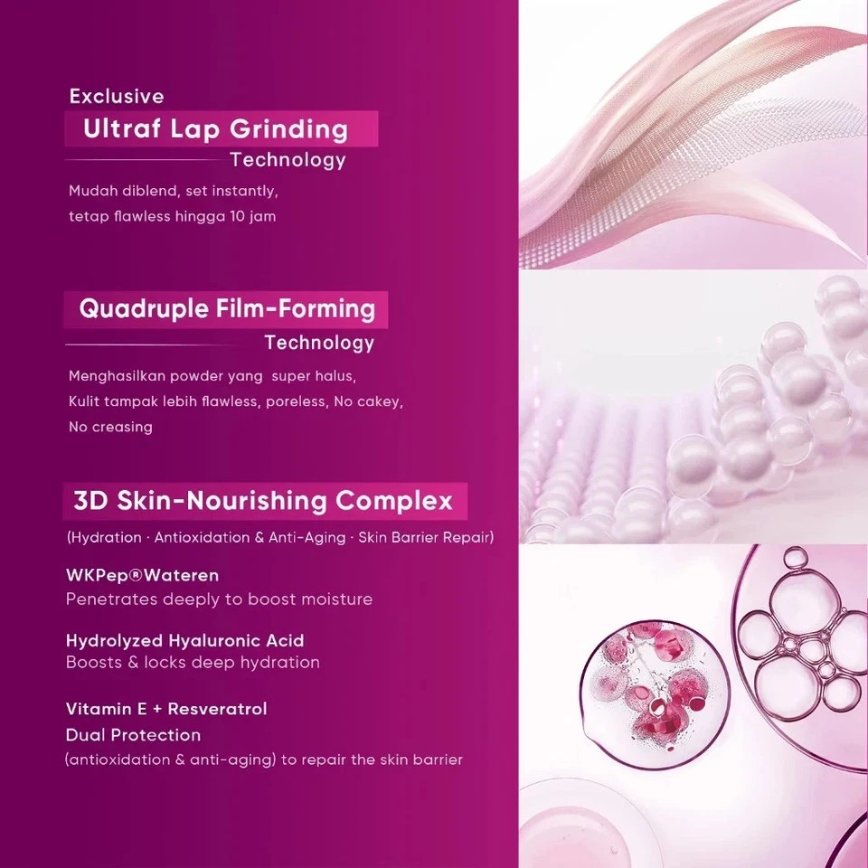 SKINTIFIC Cover Glow Perfect Pink Cushion 11g Radiant Finish 00 Porcelain (X 2)