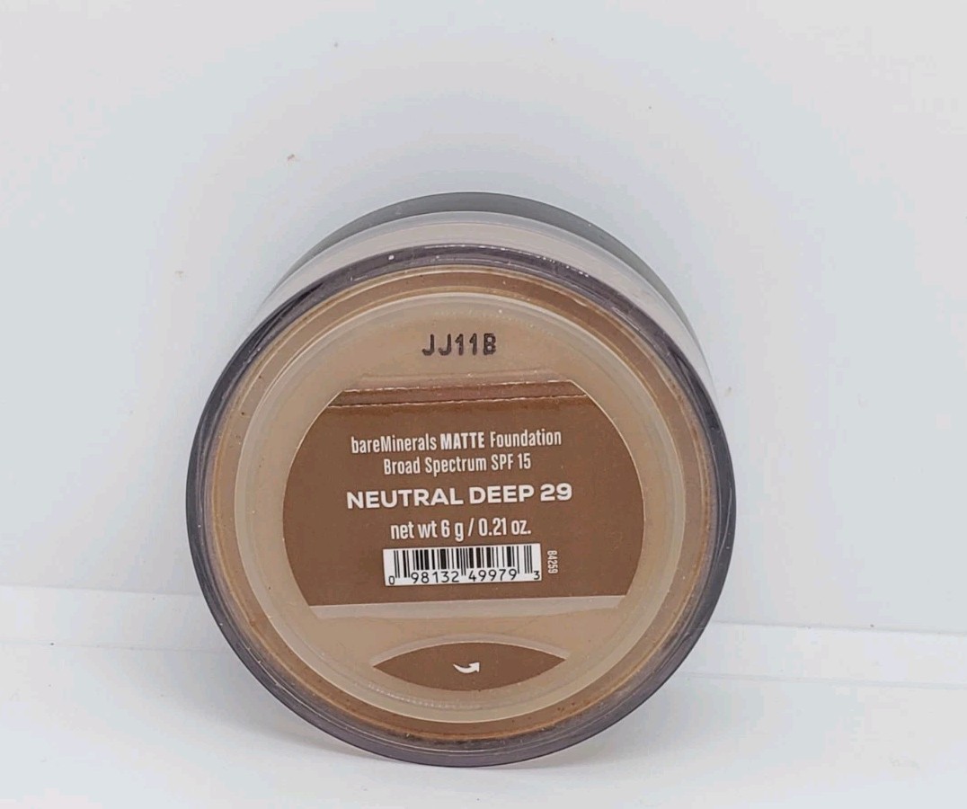 bareMinerals Matte Loose Powder Foundation Neutral Deep 29 SPF 15 6g/0.21oz