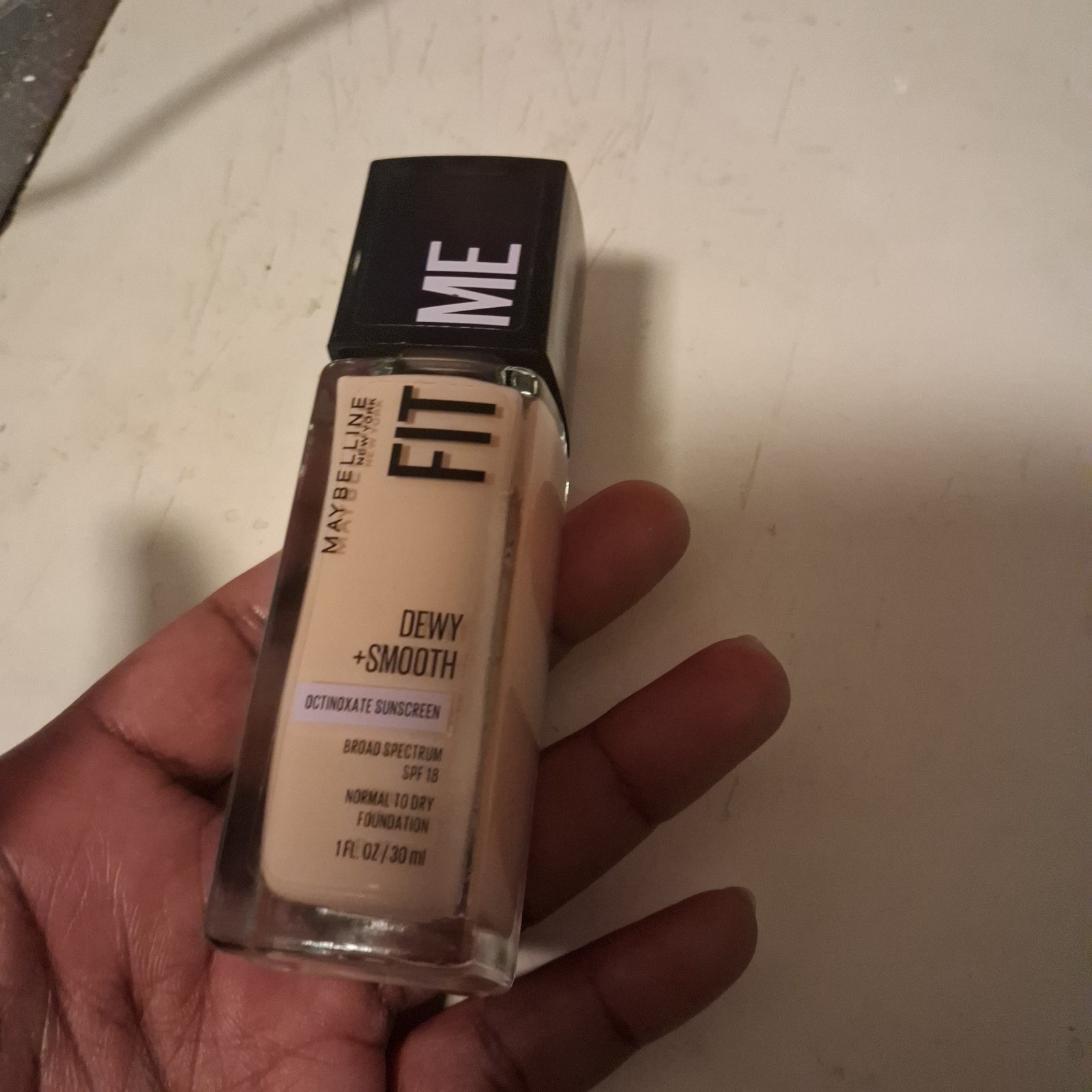 Maybelline Fit Me Foundation, Dewy + Smooth (1 Pack)