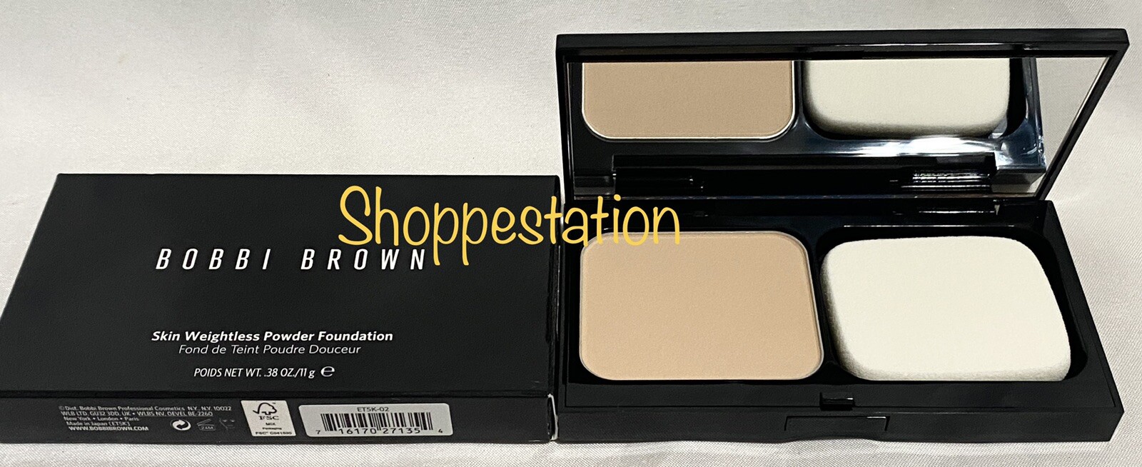 Bobbi Brown Skin Weightless Powder Foundation Shade N-032 SAND 11g / .38oz