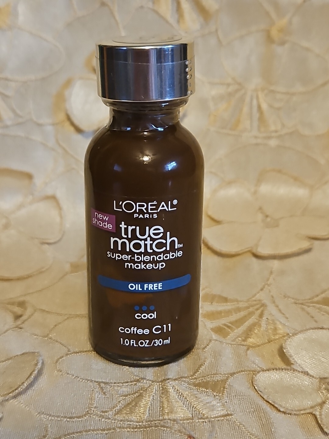 L’Oréal-Paris-True Match-Super-Blendable Liquid Foundation-Coffee C11-COOL-SEAL