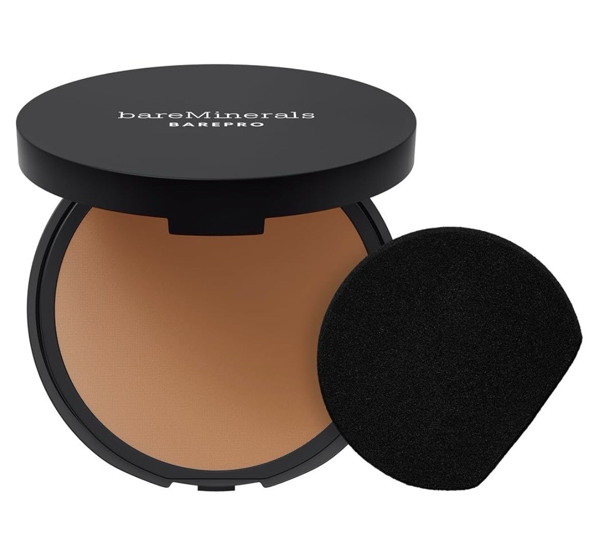 bareMinerals BarePro 16-Hour Pressed Powder Foundation Medium Deep 50 Warm 0.28
