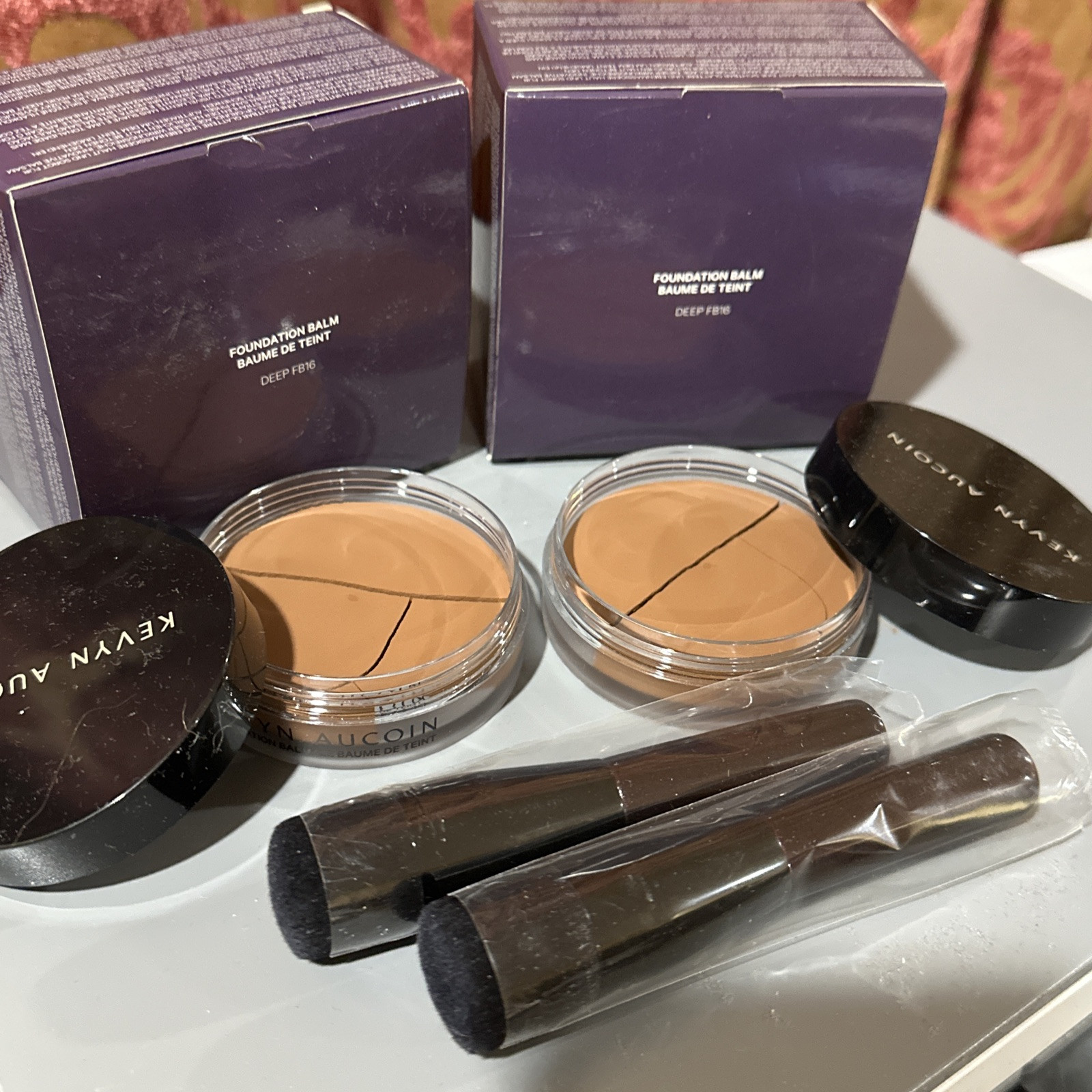 Kevyn Aucoin Foundation Balm Deep FB16 *Imperfect* See Description Lot Of 2