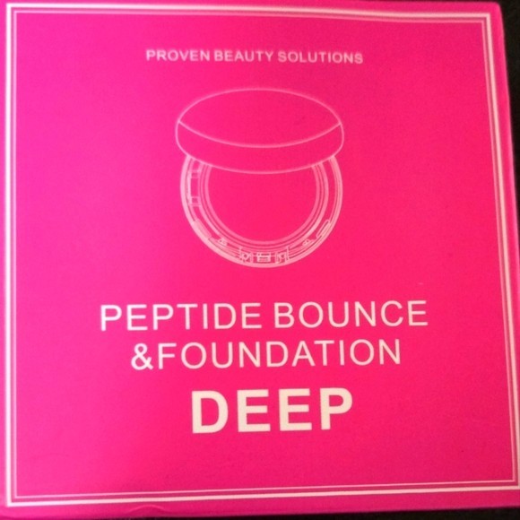 Peptide Bounce Foundation Balm Skincare Makeup Base Full Size Hydrating 0.7 1