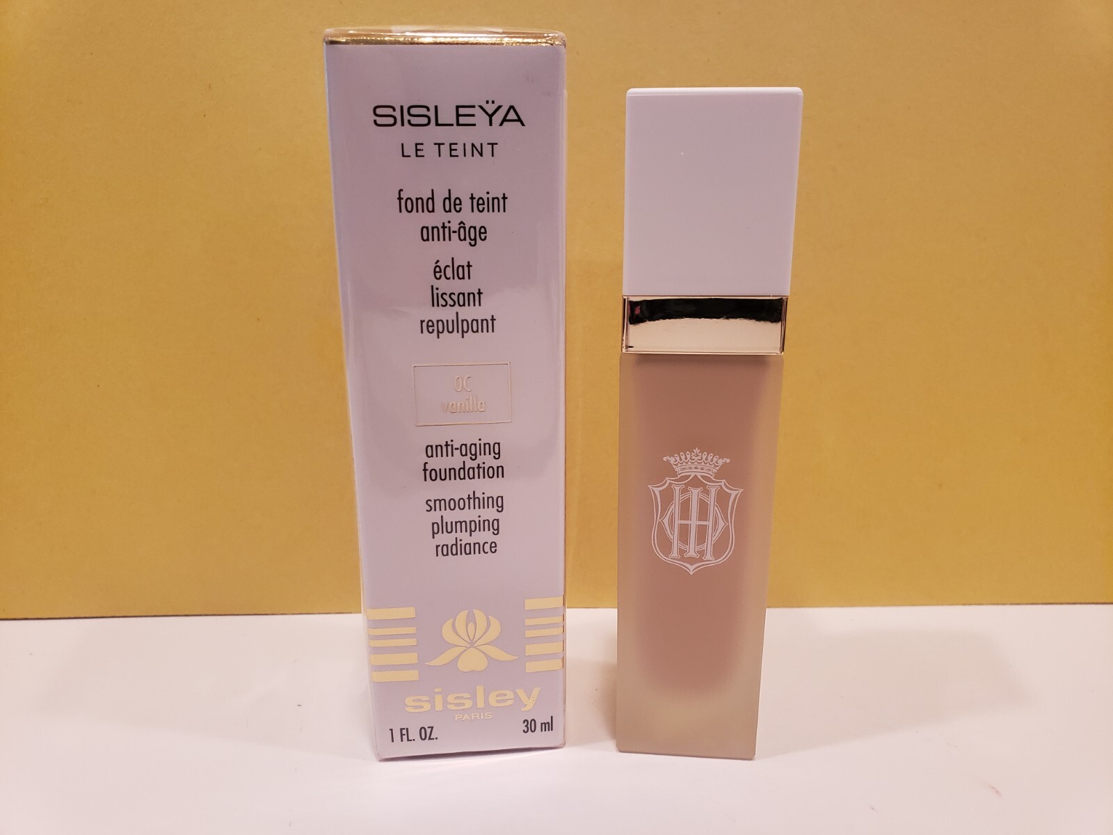 Sisley ~ Smoothing Plumping Radiance Foundation ~ VANILLA ~ 0C ~ NIB