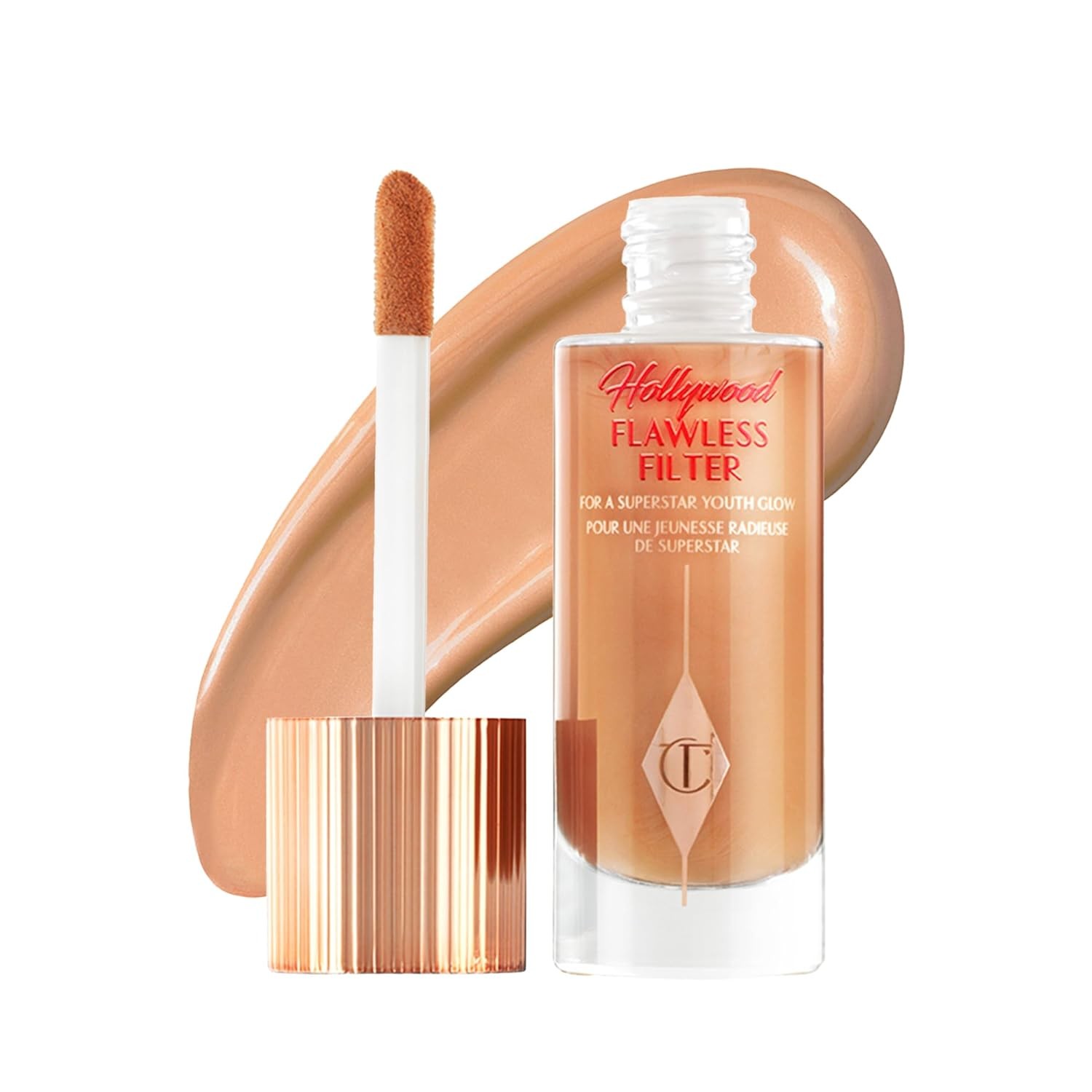 Charlotte Tilbury Hollywood Flawless Filter Youth Glow Shade 2 Fair Size 1 oz