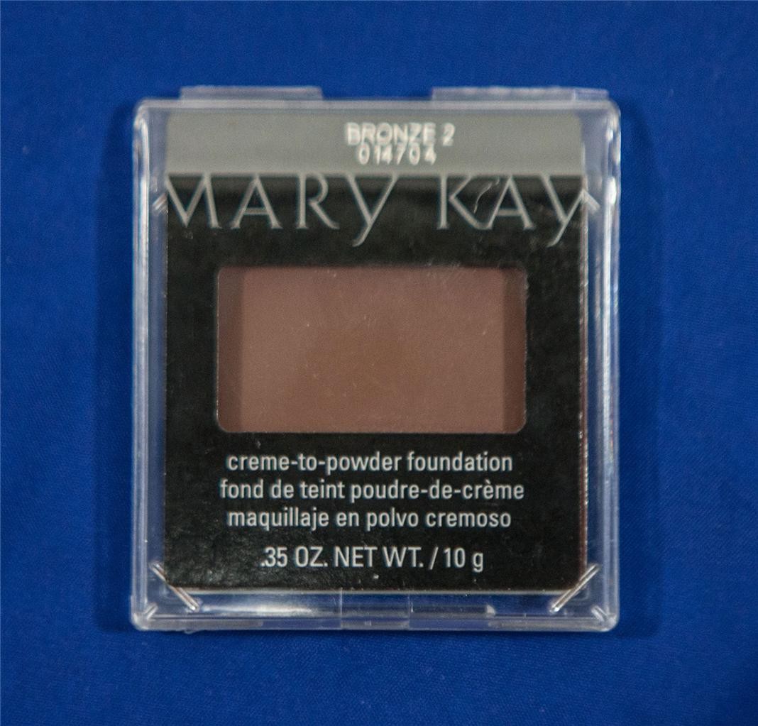 Mary Kay CREME TO POWDER Foundation BRONZE 2 Discontinued NIB