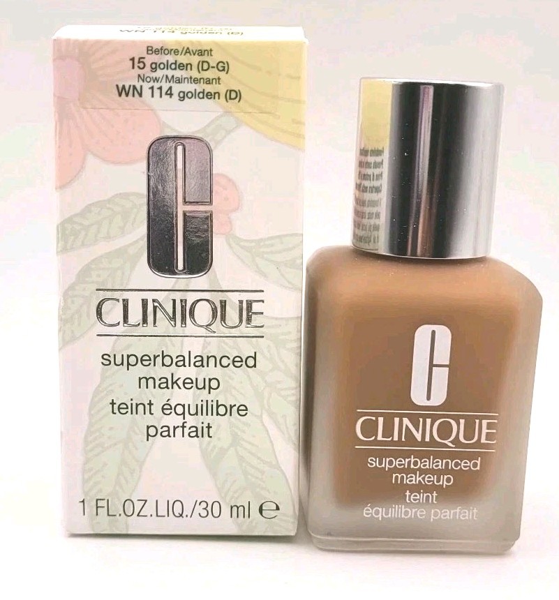 CLINIQUE Superbalanced Makeup FoundationV- WN 114 Golden (D) – 1oz/30ml