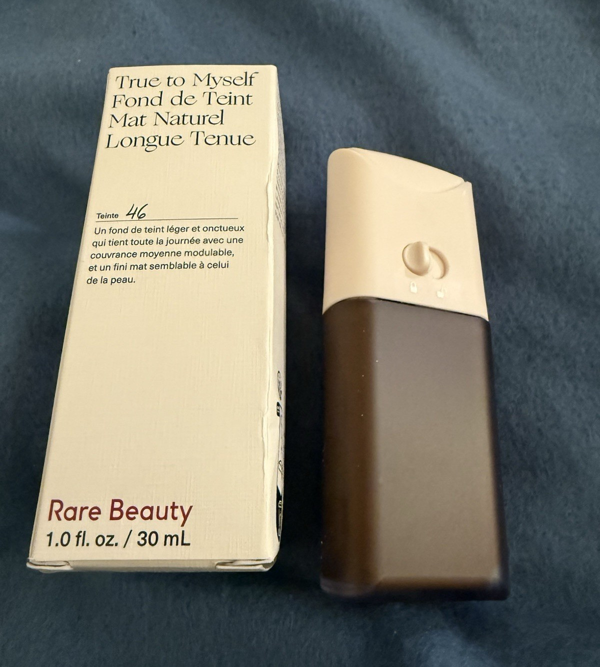 Rare Beauty True to Myself Matte Foundation Medium 46 Deep Neutral 1.0 fl oz