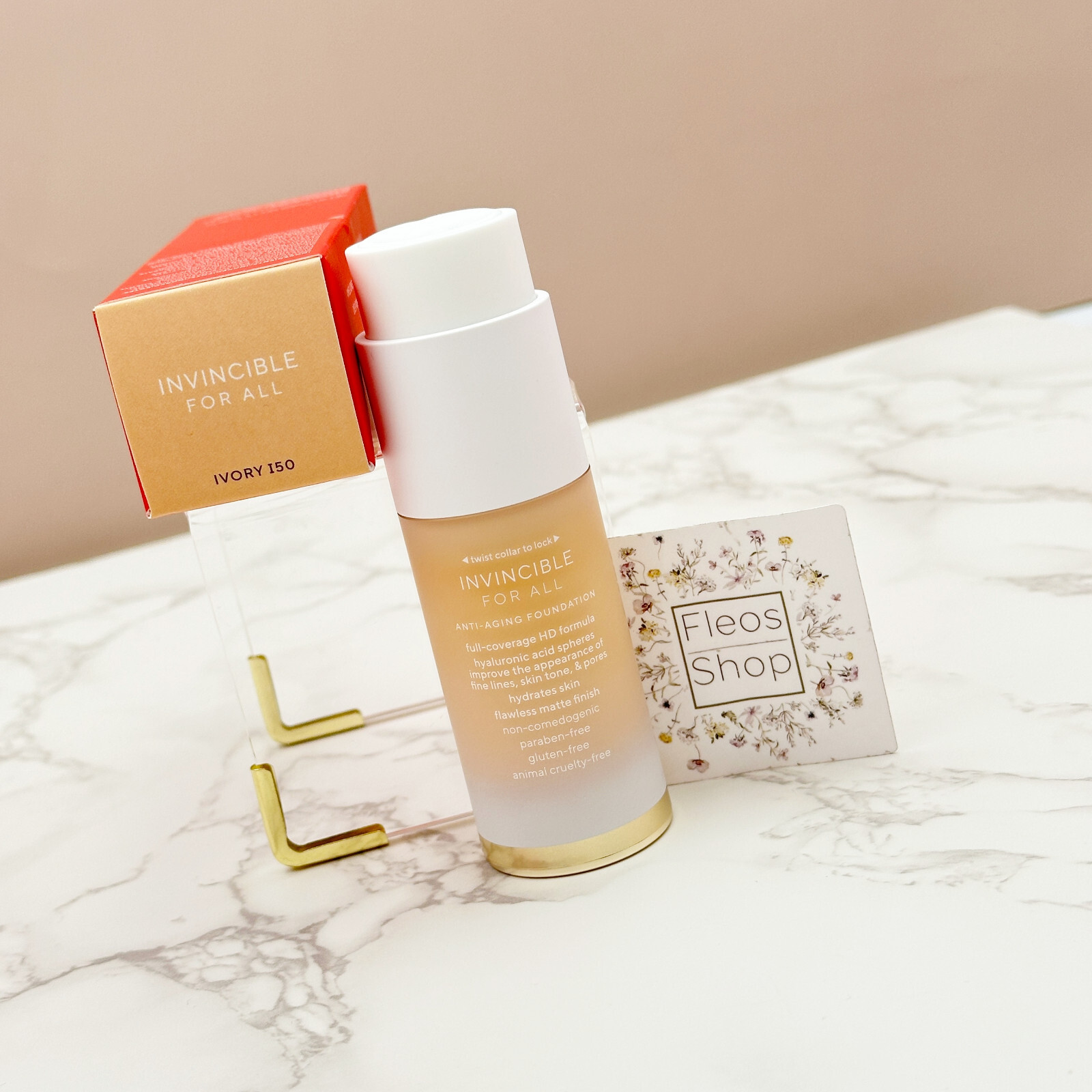 Mirabella Invincible For All Foundation Ivory – Choose Color – Fullsize