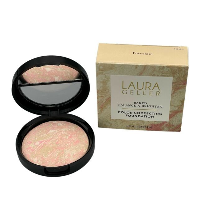 Laura Geller Baked Balance-n-Brighten Color Correcting Foundation – Porcelain