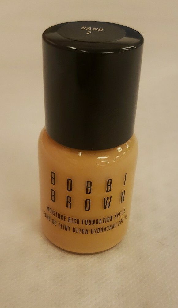 New Bobbi Brown Long-Wear Even Finish Foundation SPF15 0.5 oz/15ml SAND 2