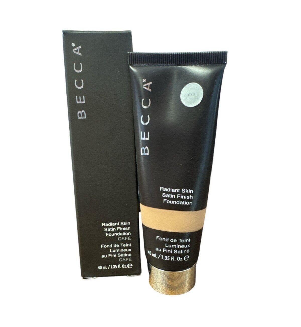 Becca Radiant Skin Satin Finish Foundation, Cafe, 1.35 fl oz