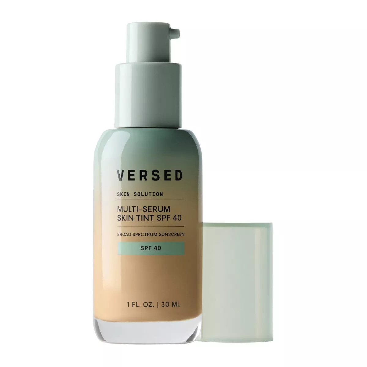 VERSED Skin Solution Multi-Serum Skin Tint SPF 40 – Shade 8P – 1 fl oz New