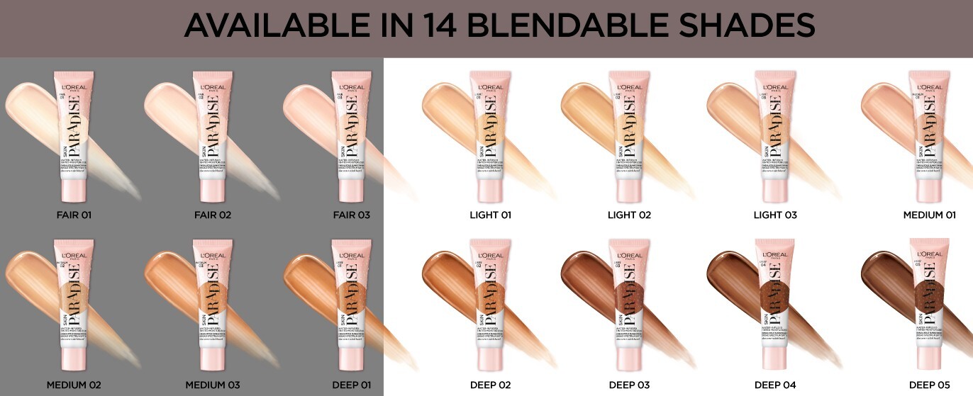 Loreal Paris Skin Paradise Water Infused Tinted Moisturizer SPF19 – Choose Shade